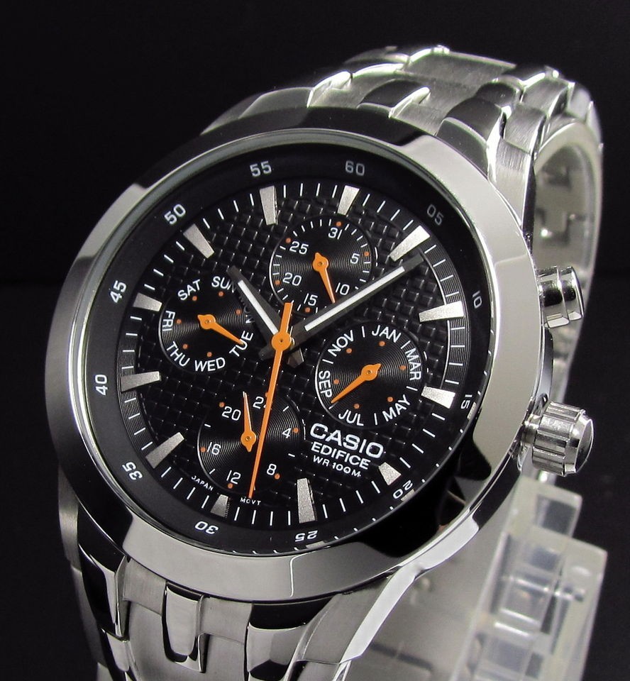 EF 312D Dial Retro Watch by Casio Edifice F1 Red Bull Vettel Webber 