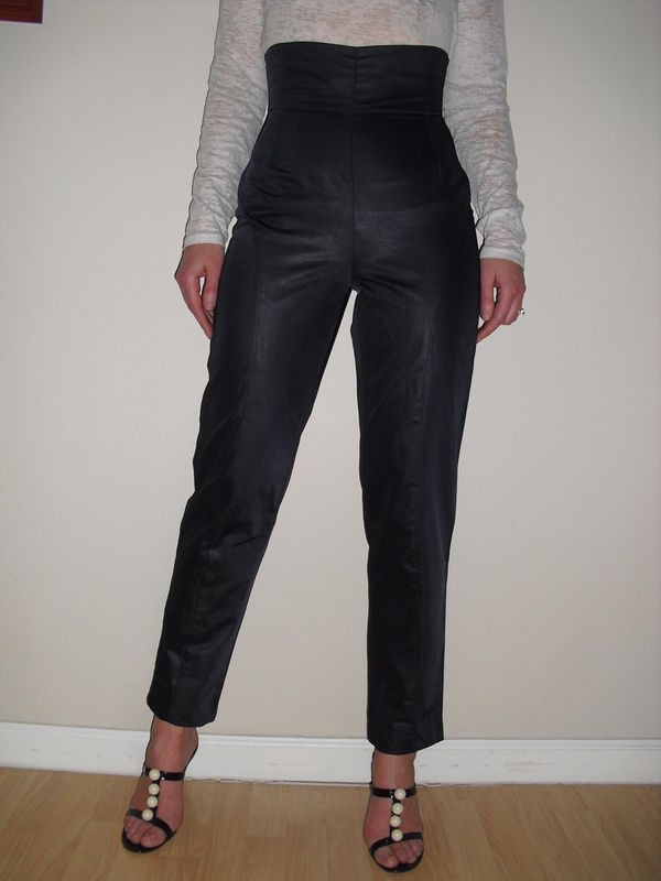 ELM DESIGN High Waist Pants Lagenlook P XS S $350 NWT