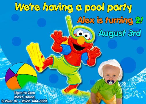 elmo party invitations in Specialty Services