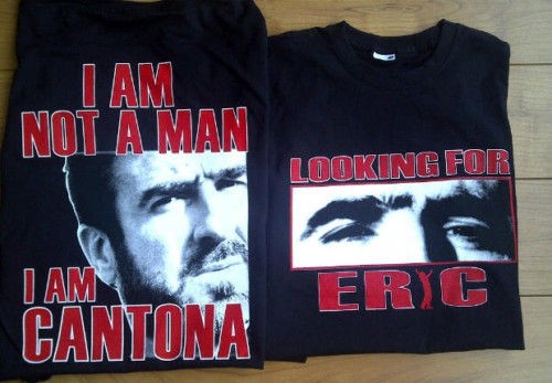 UNITEDS ERIC CANTONA LOOKING FOR ERIC T SHIRT