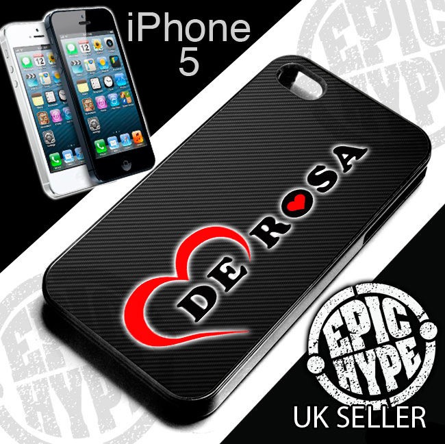 De Rosa iPhone 5 cover. Carbon look Bike Cycling case. vintage retro 