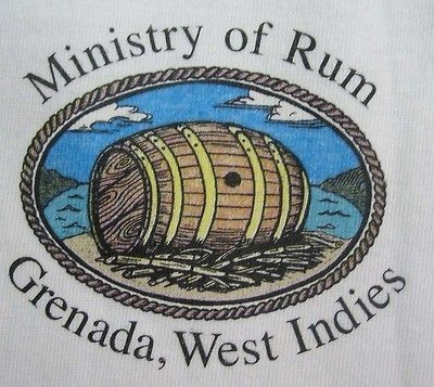 Ministry of Rum T Shirt Size XXL Grenada Rums of West Indies Tee Royal 