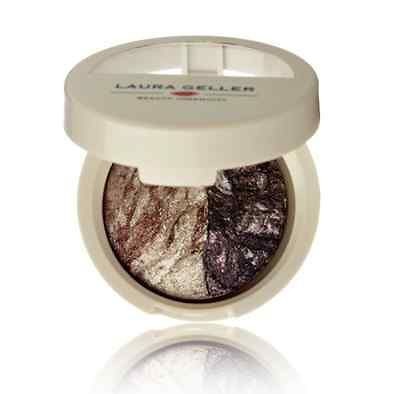 Laura Geller Eye Rimz in Baked Shadow Vanilla Toffee/Black Cherry