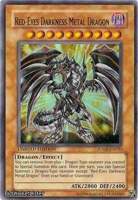 Red Eyes Darkness Metal Dragon NM 1st Ed Yu Gi Oh PRMO JUMP EN030 