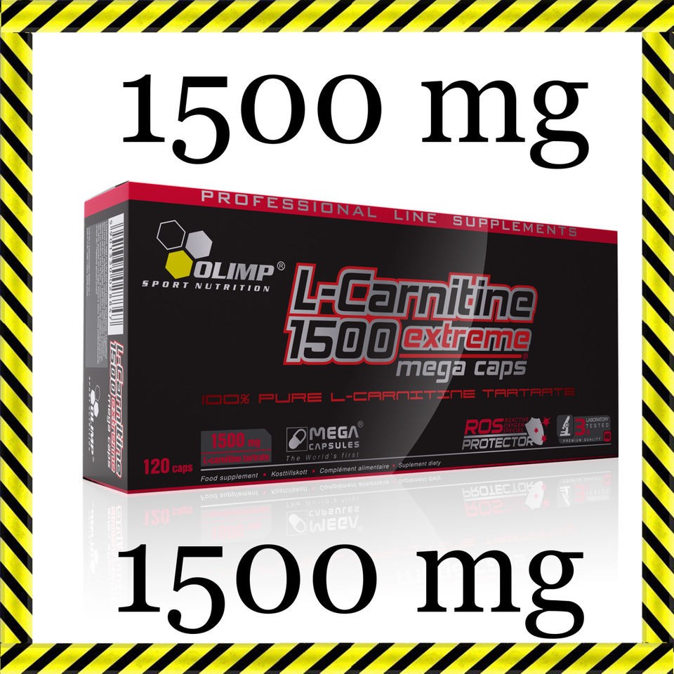 Olimp L Carnitine Extreme 1.500 mg 120Caps L Karnityna Slimming Diet 