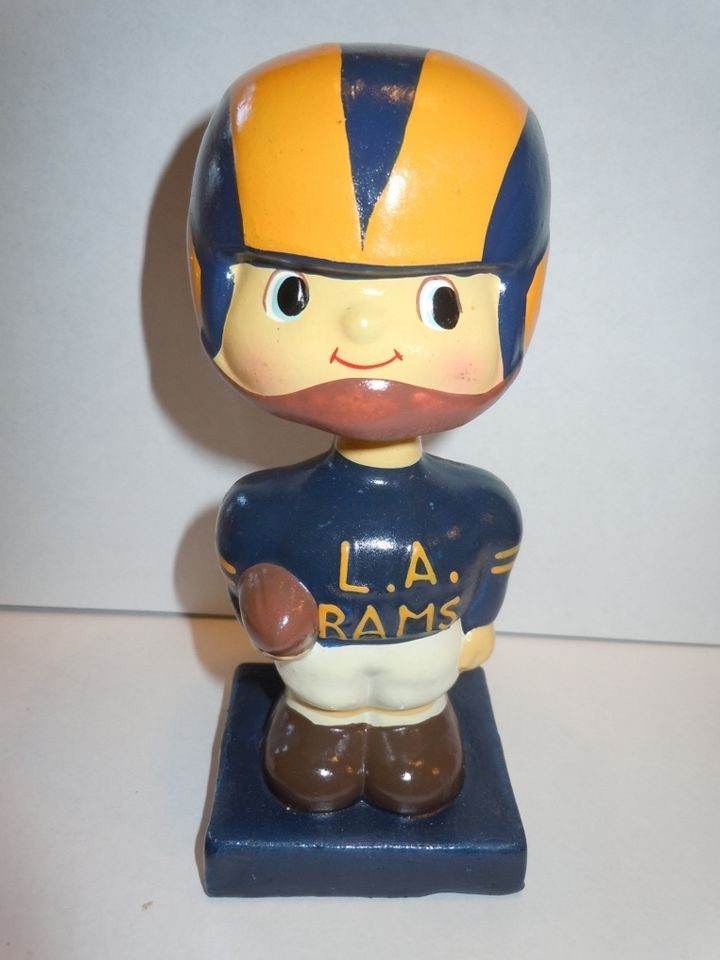 1960s Los Angeles Rams LA NFL Football Nodder Gem Mint