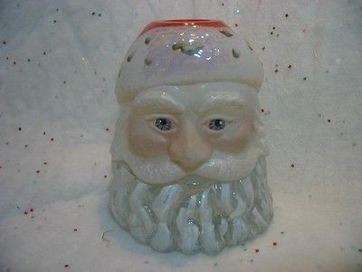 fenton glass santa in Fenton