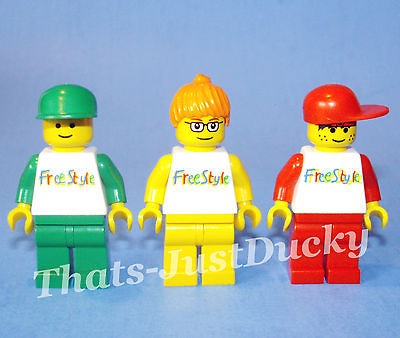   minifig 3 FREE STYLE Mini Figures Lego People Town Mini Figs FREE SHIP