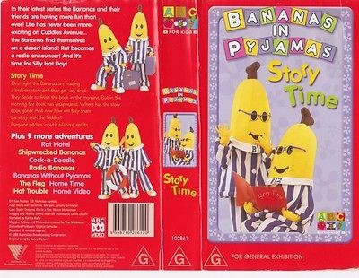 BANANAS IN PYJAMAS ITS MUSIC TIME BANANAS VHS VIDEO PAL~ A RARE FIND