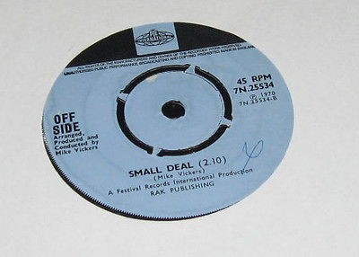 OFF SIDE   SMALL DEAL/MATCH OF THE DAY   UK PYE  EZ Funk Break Mike 