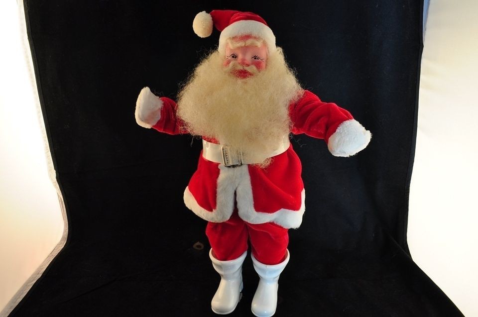 Vintage 50’s Harold Gale 14.5” Santa Clause Display Doll