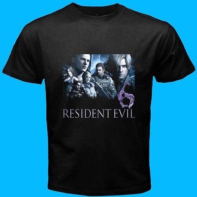   Evil 6 Xbox 360 PS3 Video Games CD DVD Black T   Shirt Tee pic5FR2