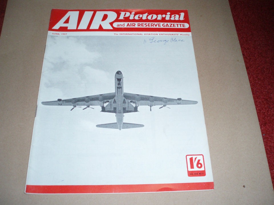   Convair B36 Sea Vixen Gloster Gamecock 1 June 1957 volume 19 No 6