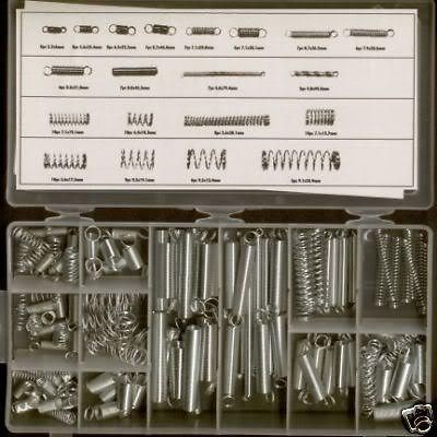   QUALITY SPRING ASSORTMENT KIT WORKSHOP GARAGE COMPRESSING & EXPANDING