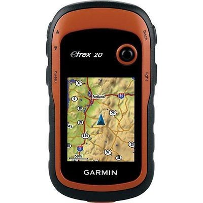 GARMIN ETREX 20 WORLDWIDE HANDHELD NAVIGATOR 010 00970 10, Brand New