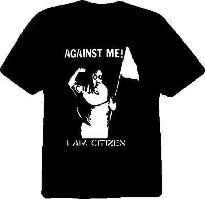 AGAINST ME I Am Citizen gas mask T Shirt