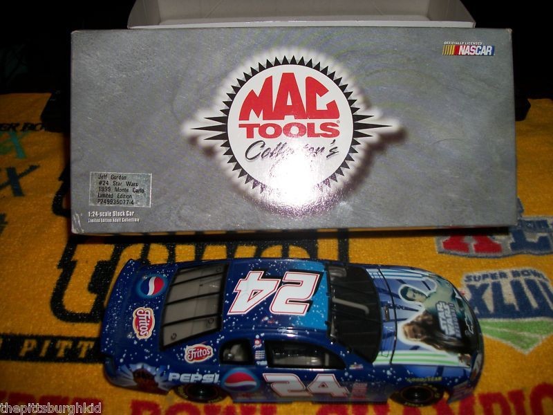 1999 Jeff Gordon STAR WARS 1/24 Action MAC TOOLS CLUB