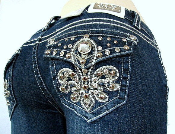 MISS CHIC DENIM SKINNY JEANS  GEORGETTE FLEUR BRAND NEW SZ 1 13