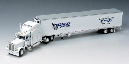 DCP NEBRASKA COAST PETERBILT 379 WITH REFRIGERATED TRAILER