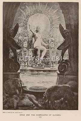   PRINT Enchantr​ess Circe Ulysses ​Odyssey Greek Mythology Witch