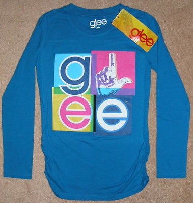 GLEE / MUSIC / T.V. SITCOM / GIRLS T SHIRT / SIZE SMALL (7 8) / NWT