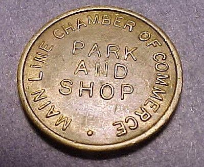 exo* (Haverford PA) Main Line Parking Token #3448a Nice Cond. r2477