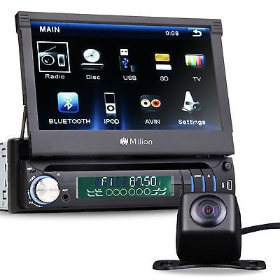 C1205 71Din In Dash Car FM Stereo DVD Player iPod​ USB Parking 
