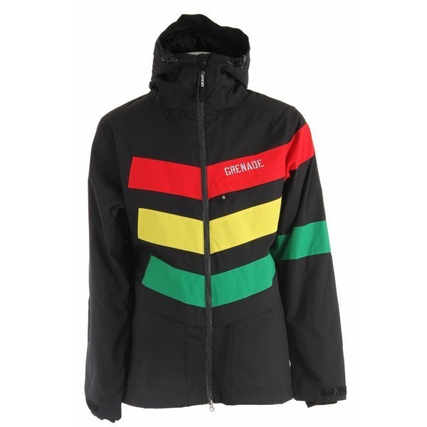 Grenade Chevron Snowboard Jacket Rasta