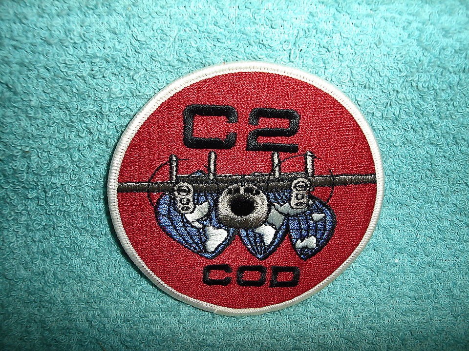 C2 GREYHOUND COD *Patch* ~US NAVY~ *Military* ~ GRUMMAN ~ *New*