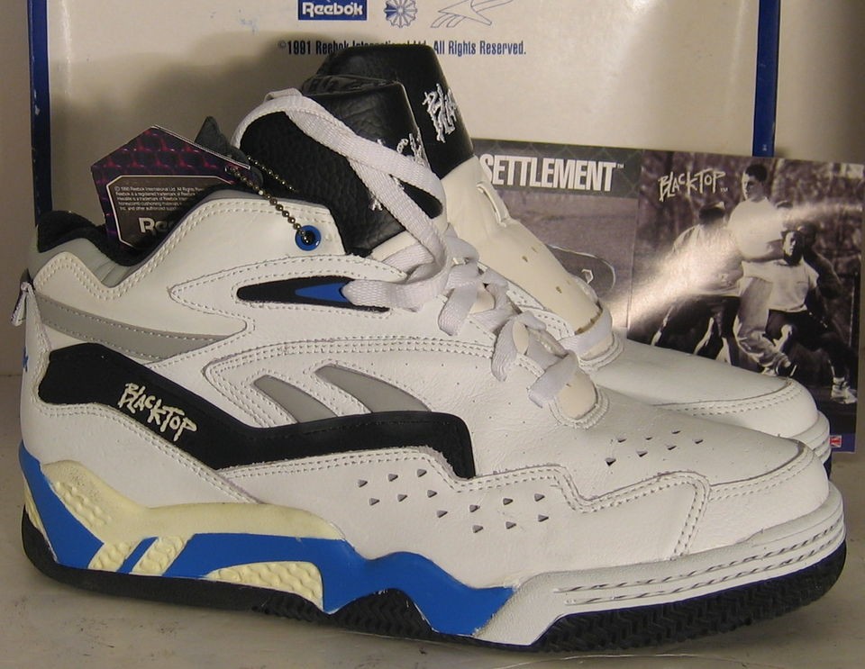 VINTAGE DEADSTOCK OG REEBOK BOULEVARD II BLACKTOP SHOES 11.5 4 8241 