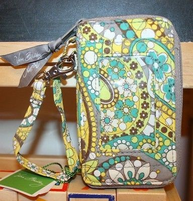 Vera bradley All in One Wristlet Wallet in Lemon Parfait