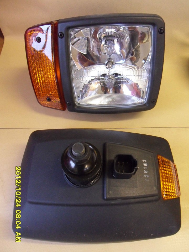 JCB Telehandler Excavator Headlight and Indicators 12V R/H/S