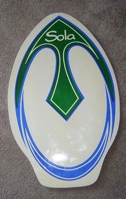 Sola Wooden Body Belly Boogie Surf Board Nice Great For Beginners