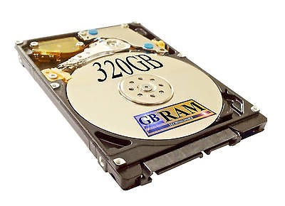 320GB SATA Hard Drive (5400 RPM) for HP Pavilion DV6000T DV8000T 