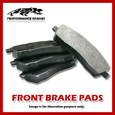 Front Brake Pads Isuzu Trooper 2.3 Turbo Diesel UBS52 C223T 1/87 88