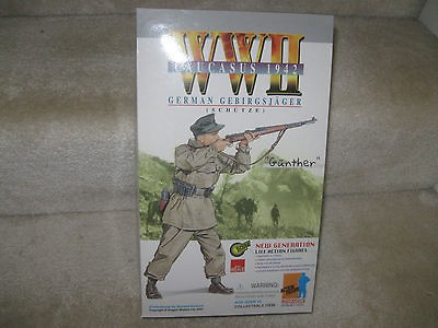 Dragon 1/6th Scale WW2 1942 Caucasus German Gebirgsjager Gunther MIB