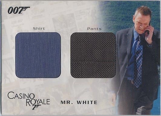 JAMES BOND IN MOTION DC05 DUAL COSTUME MR. WHITE CASINO ROYALE LOW 