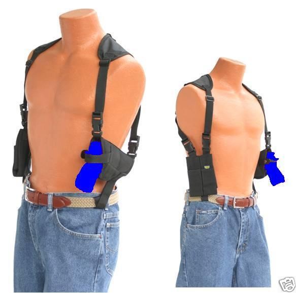 Pro Tech Shoulder Holster with DBL Mag For Ruger P 85,P 89,P 90
