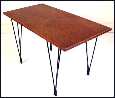   & Steel Lamp / Coffee Table by Hans Jakobsson wegner eames retro era