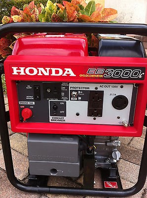Awesome Condition* Honda EB3000c Generator (eu3000is) with Free 