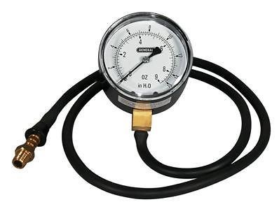 Gas LPG Manifold Line Pressure Gauge Manometer Kit HVAC