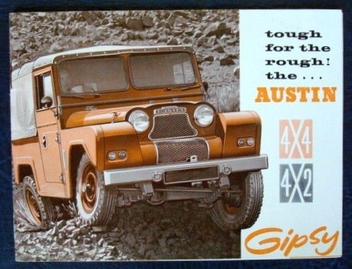 AUSTIN GIPSY   4X4 / 4X2   SALES BROCHURE   1964   #2150A