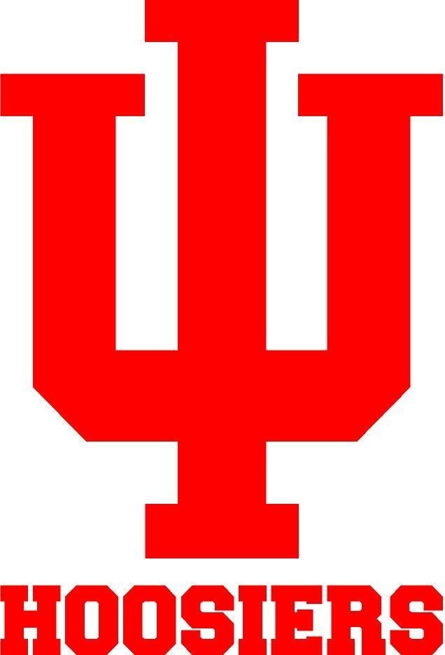 Indiana Hoosiers Cornhole Sticker Decals 13 #1