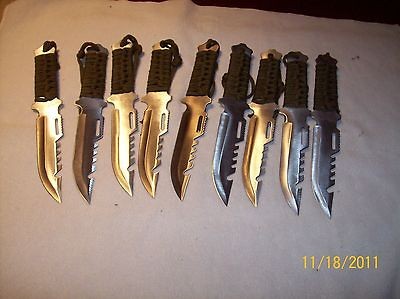 Survival Hunting knives Wholesale Fishing Camping Bug Out Bag hiking 