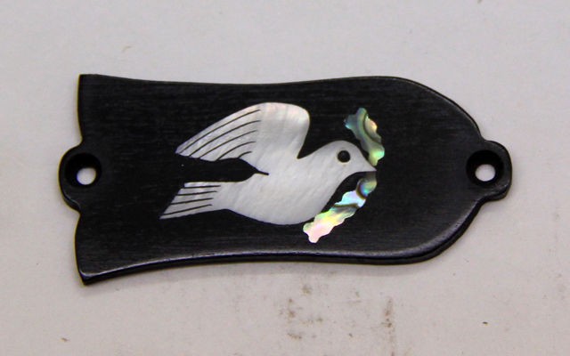 Truss Rod Cover with Dove Inlay 03 Gibson