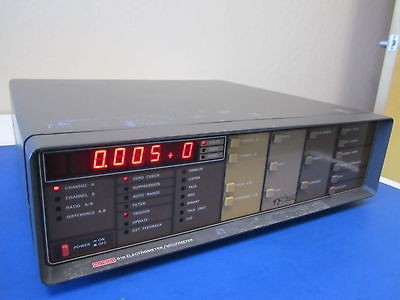 keithley 619 dual channel electrometer m ultimeter returns not 