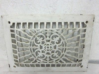   Cast Iron 9 3/4 x 13 3/4 Heat Furnace Stove Hot Air Register Grate