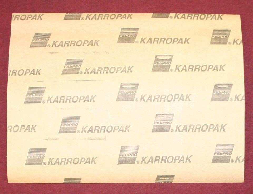 9x12 1/32 Paper Karropak Gasket Material Engine Car Truck Carburetor 