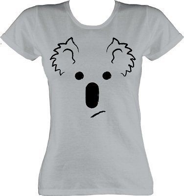 koala bear face t shirt location united kingdom 