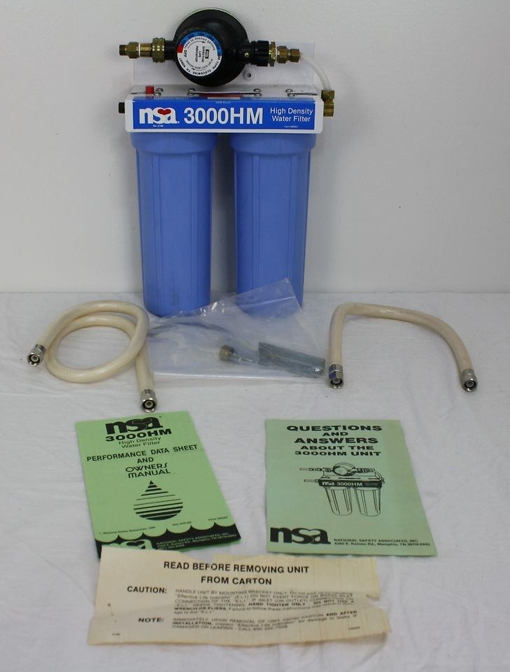   HIGH DENSITY Residential Under Sink Heavy Metals Treatment Filter NIB